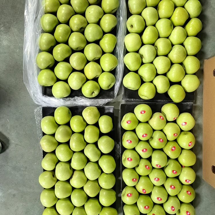 Knapperige en zoete groene appels